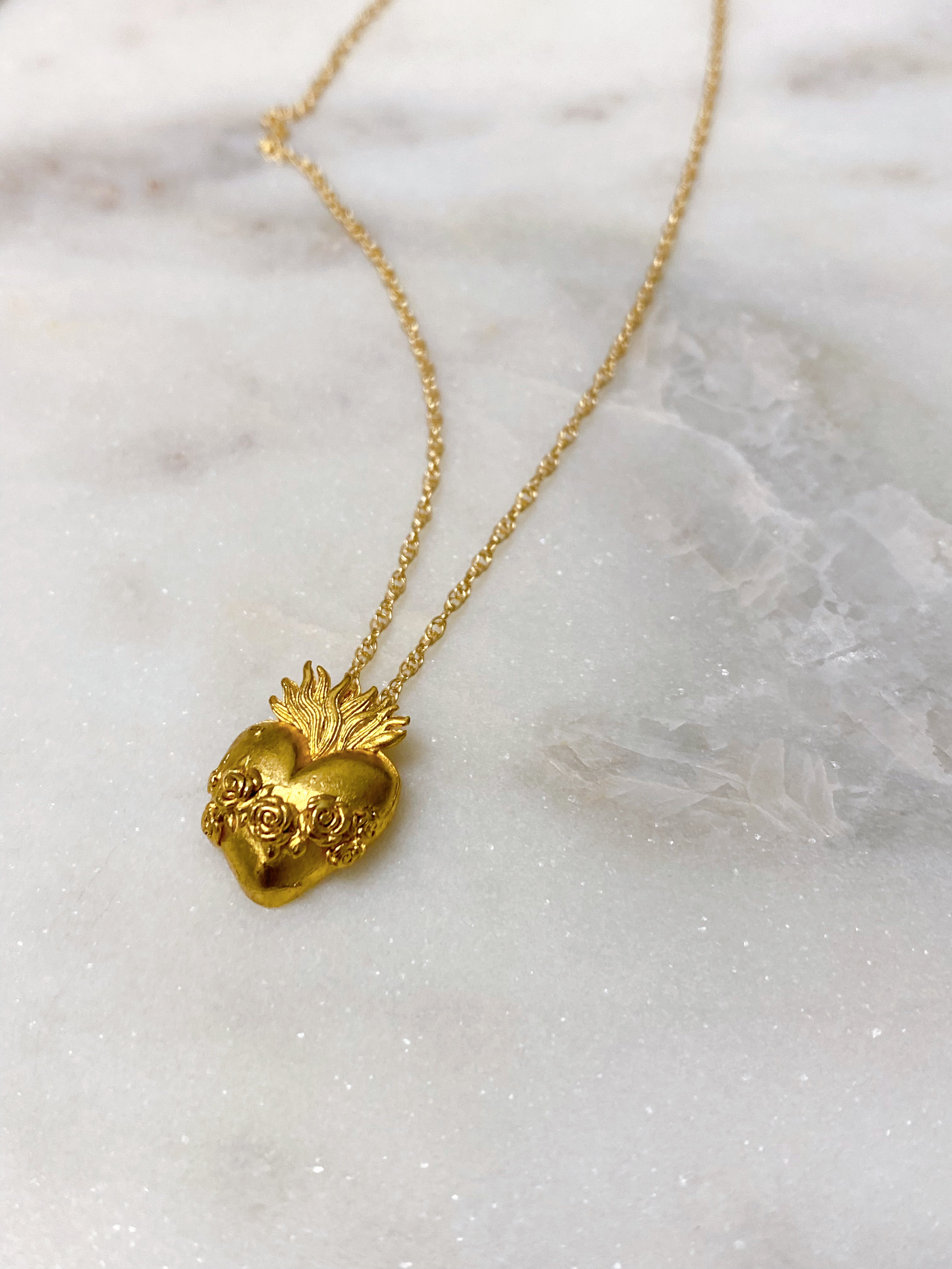 14k Gold Sacred Sacred Heart Jewellery 14k Gold Sacred Heart Of