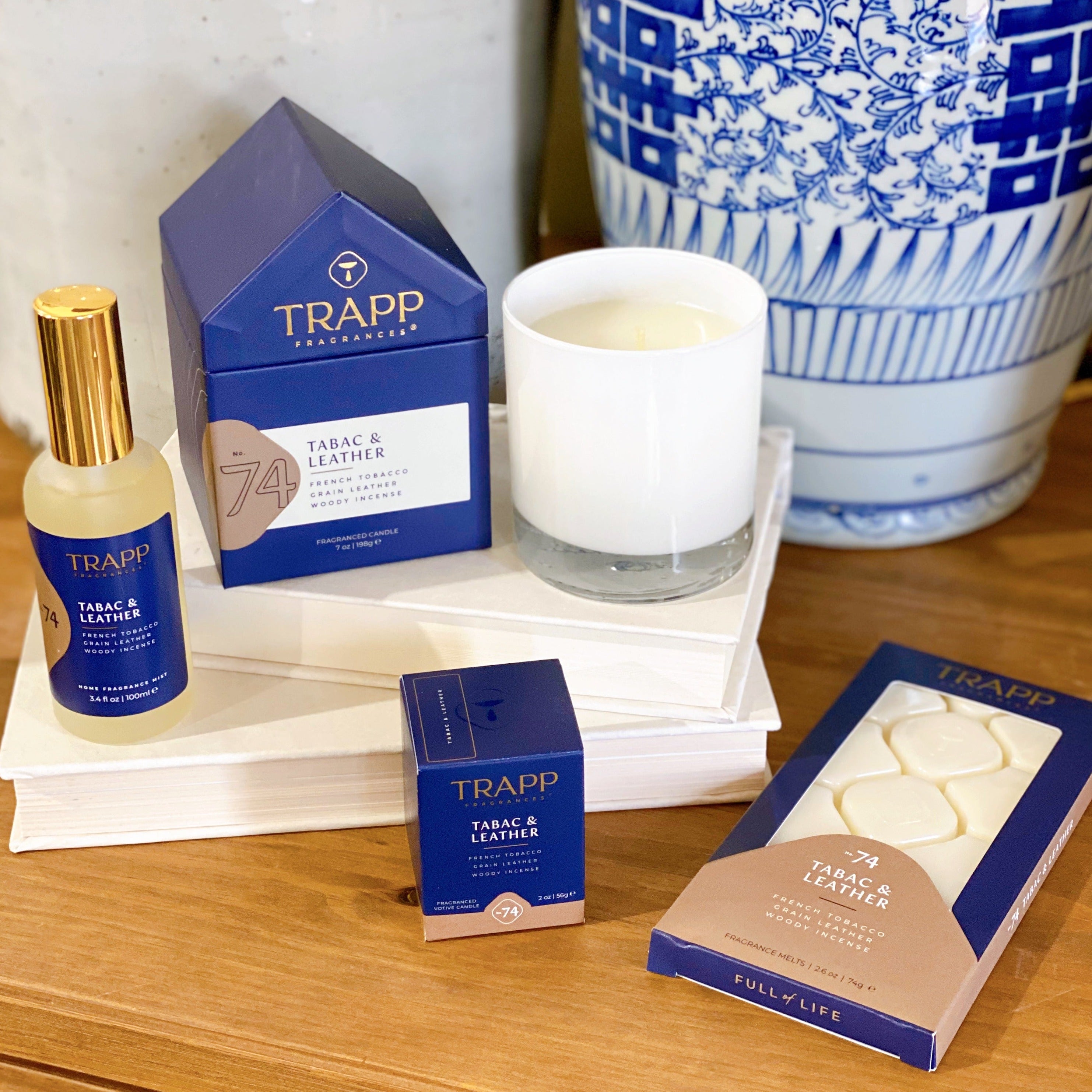 Trapp Fragrances No. 74 Tabac & Leather Home Fragrances Caroline