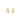Kendra Scott Grayson Gold Stud Earrings - White Crystal | Dainty Jewelry