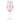 Vietri Contessa Water / Wine Glass - Pink