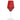 Vietri Contessa Water / Wine Glass - Red