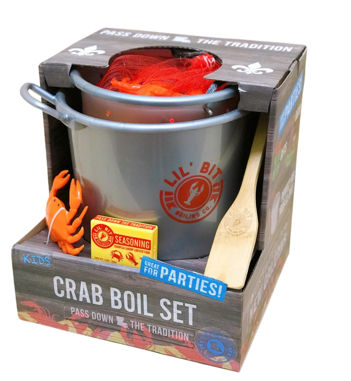Toy crawfish top boil set