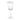 Zodax Aperitivo Wine Glass - Clear with Gold Rim