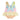 Girls Seersucker Ric Rac One Piece Swimsuit