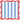 Cafe Stripe Scallop Blue/Red Paper Placemats Die-Cut - 12 per package