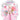 Kids Trendy Lip Gloss with Keychain - Sweet