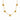 Julie Vos Bloom Delicate Station Necklace