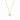 Julie Vos Colette Delicate Necklace - Chalcedony Blue