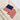 Fig & Dove Embroidered Wreath Sash - American Flag