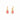 Julie Vos The Pink Hoop & Charm Earring - Iridescent Peony Pink