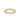 Annieglass Ruffle Bowl 7" - 24k Gold Metal Trim
