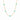 Julie Vos Hydra Delicate Station Necklace | Turquoise Bue