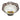 Spode Woodland Hexagonal 8.5 inch Footed Bowl - Lapwing/Pintail