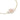 Kendra Scott Abbie Medallion Gold Delicate Chain Bracelet - Pink Mix