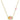 Kendra Scott Elisa Bird Gold Short Pendant Necklace - Sunrise Watercolor Illusion