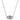 Kendra Scott Elisa USA Silver Short Pendant Necklace - Red White Blue Star Illusion