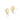 Kendra Scott Hallie Gold Convertible Drop Earrings - White Opalescent Resin