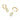 Kendra Scott Hallie Gold Huggie Earrings - White Opalescent Resin