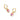 Kendra Scott Hallie Gold Huggie Earrings - Sunrise Watercolor Illusion