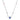 Kendra Scott Mini Cassidy Silver Short Pendant Necklace
