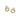Kendra Scott Parker Knot Gold Open Frame Earrings - Gold