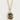 Anabel Aram Bamboo With Stone Pendant Necklace - Gemstones | Iridescent Amethyst