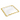 Annieglass Ruffle Square Tray 11.5" - 24k Gold Metal Trim