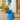 Giddy the Goose Outfit - Blue Hydrangea