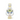 Bjorn Wiinblad Lady with Hat Candleholder - Pink/Yellow