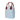 Fluf Zipper Lunch Bag - Gingham Sky