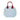 Fluf Zipper Lunch Bag - Gingham Sky