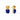 Julie Vos Catalina Earring - Iridescent Sapphire Blue | Gold