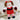 Cheerleader Knit Doll - Red & Black | Baby Gift