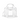 Case-Mate Jelly Stadium Tote with Strap - Silver Chrome | Clear Purse