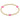 enewton Cross Gold 3mm Bead Bracelet - Bright Pink | 14kt Gold-Filled Beads | No Tarnish Waterproof Jewelry | Stacking Bracelet