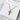 Kendra Scott - Cross Gold Pendant Necklace in White Crystal