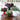 Vietri Hibiscus Medium Vase - Dark Green