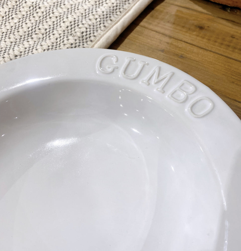 Embossed Gumbo Bowl