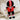 Football Player Knit Doll - Red & Black | Baby Gift