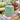 Green decorative tissue box