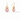 Julie Vos Jolie Midi Earring - Rose
