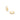 Kendra Scott Cailin Gold Huggie Earrings - White Crystal | April Birthstone