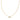 Kendra Scott Mini Elisa Gold Satellite Short Pendant Necklace - Dichroic Glass | Dainty Necklace
