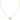 Kendra Scott Volleyball Short Pendant Necklace in White Mother-of-Pearl | Gold