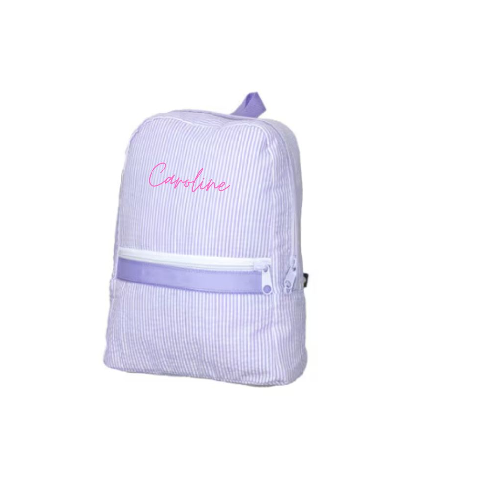 big pony seersucker mini backpack Seersucker Backpack