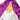 Little Girl Costume (Cloak & Bodysuit) - Purple & Gold | Gameday Outfit for Girls