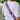 Beaded Purse Strap - Purple/Gold Louisiana Saturday Night