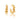 Capucine De Wulf Meadow Hoop Earrings - Gold