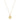 eNewton 16" Necklace Gold - Blessing Small Gold Disc | Saint Benedict