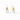 Julie Vos Portofino Demi Earring - White Jade